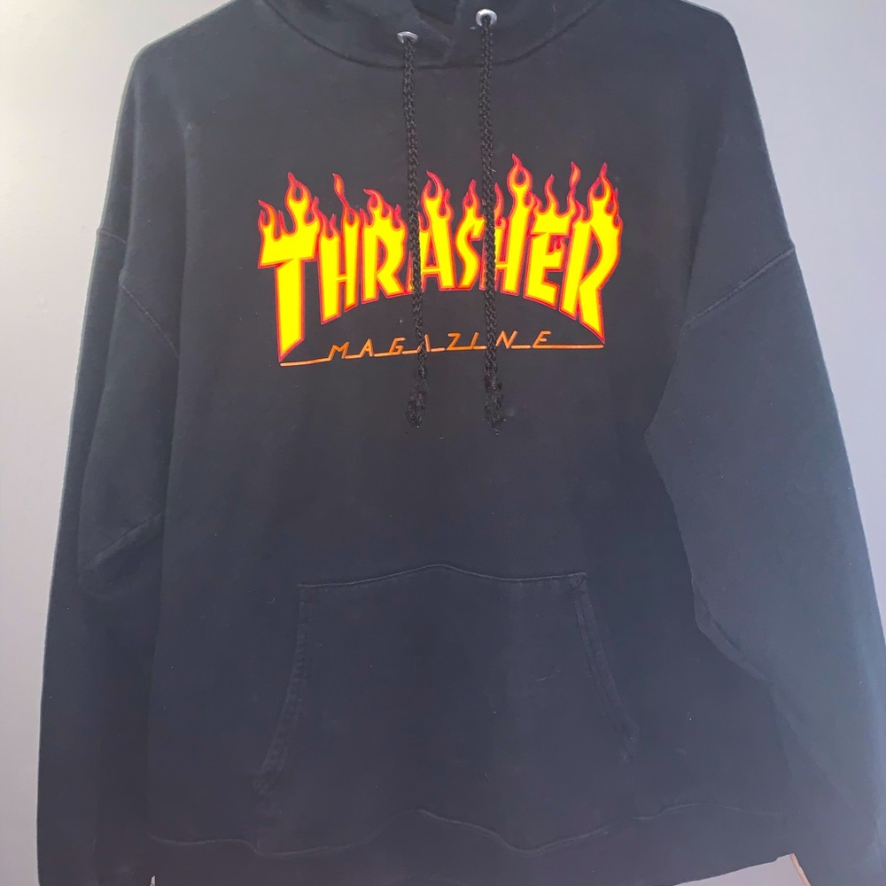 Thrasher black hoodie